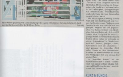 Kettner holte sich den Sieg in Horitschon