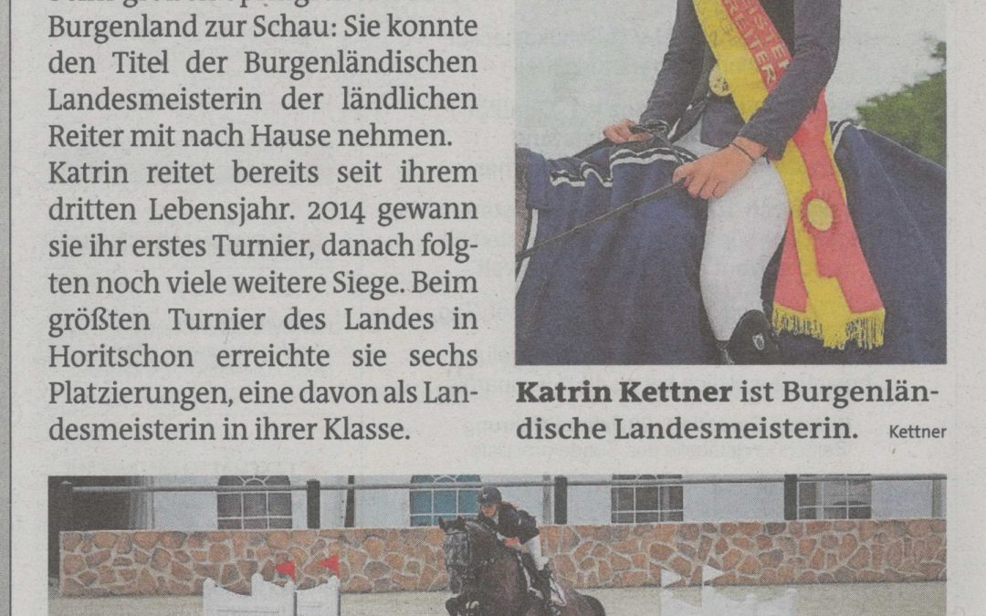 Burgenländische Landesmeisterin