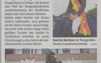 Burgenländische Landesmeisterin