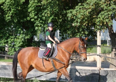 Bereits 2012 ist Katrin Kettner fest im Sattel gesessen