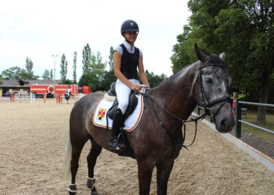 Katrin Kettner im Einsatz für das Team Burgenland