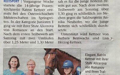 Katrin Kettner ritt zum Meistertitel